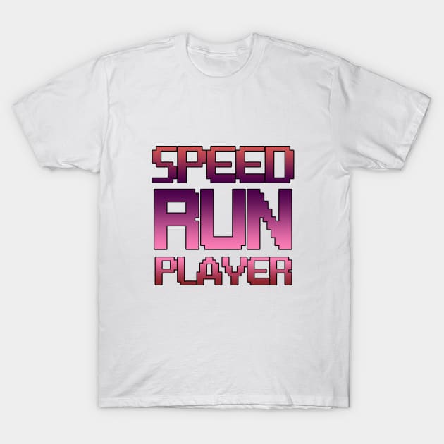 Speedrun player T-Shirt by Treycc